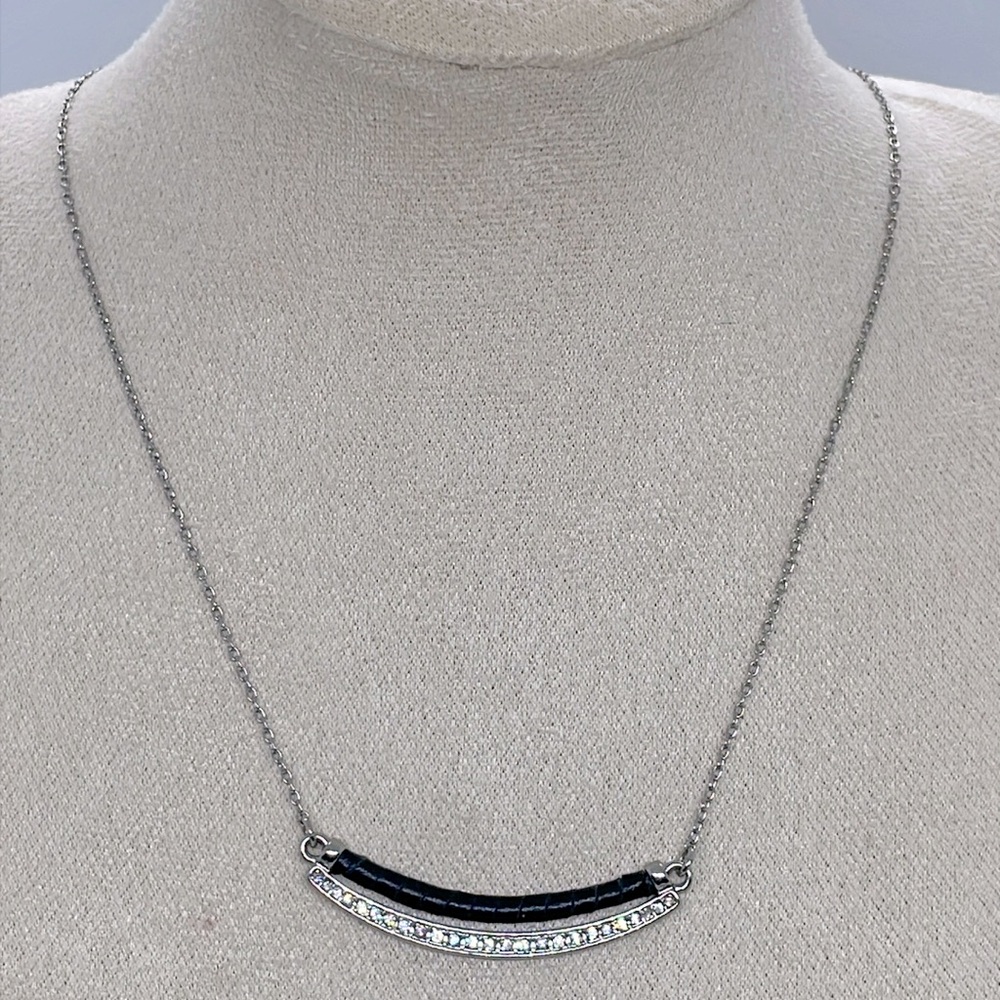 Cti rhinestones necklace